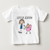 Kleine zuster met Big Sis Tshirts (Voorkant)