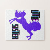 Kleine zuster Paarse Pony Legpuzzel (Horizontaal)