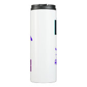 Kleine zuster Paarse Pony Thermosbeker (Achterkant)