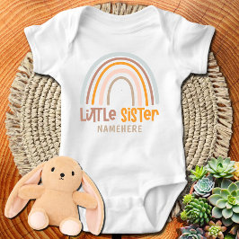 Kleine zuster Rainbow Romper
