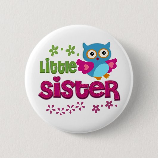 Kleine zuster ronde button 5,7 cm (Voorkant)