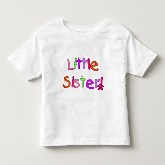 Kleine Zuster T-shirts en geschenken (Voorkant)