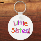 Kleine Zuster T-shirts en geschenken Sleutelhanger (Voorkant)