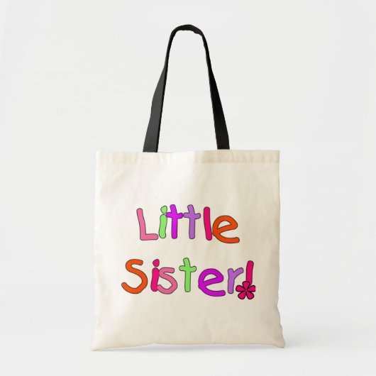 Kleine Zuster T-shirts en geschenken Tote Bag (Voorkant)