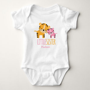 Kleine zuster Tiger Romper