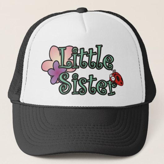 Kleine zuster trucker pet (Voorkant)