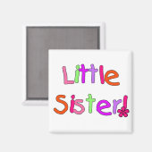 Kleine Zuster Tshirts en Geschenken Magneet (Voorkant / Achterkant)
