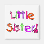 Kleine Zuster Tshirts en Geschenken Magneet (Voorkant)