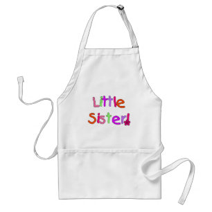 Kleine zuster Tshirts en Gifts Standaard Schort