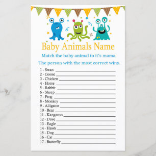 Kleine zwarte baby's met een naam
