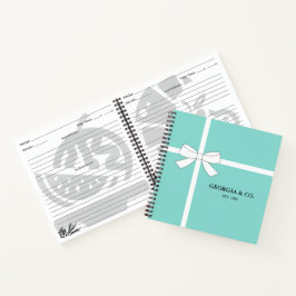 Kleine zwarte dress Kitchen Personal Shower Recipe Notitieboek