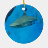 Kleine zwarte haarvlek keramisch ornament (Voorkant)