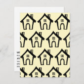 Kleine zwarte huizen, we hebben gele Kaarten verpl (Voorkant / Achterkant)