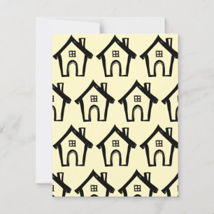 Kleine zwarte huizen, we hebben gele Kaarten verpl