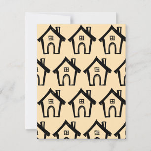 Kleine Zwarte Huizen, We Hebben Perzik Kaarten Ver