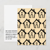 Kleine Zwarte Huizen, We Hebben Perzik Kaarten Ver (Voorkant / Achterkant)