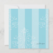 kleine zwarte jurk kaart (Achterkant)