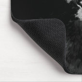 Kleine zwarte kat muismat (Hoek)