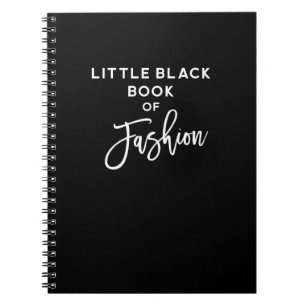 Kleine zwarte Mode Notitieboek