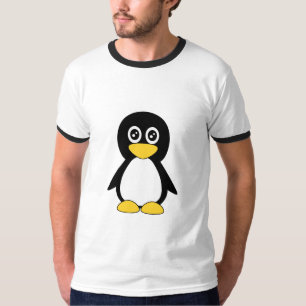 Kleine zwarte pinguïn t-shirt