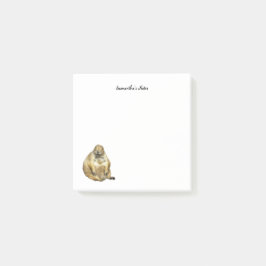 Kleine zwartstaartprairiehond notities post-it® notes