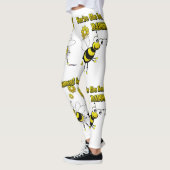 Kleiner dan je bent de bijen knieën Daddio dansend Leggings (Links)