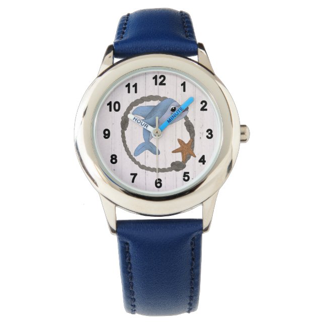 Kleiner Delpin Horloge (Voorkant)