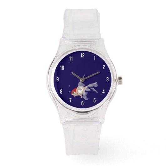 Kleiner Goldfisch - Horloge (Voorkant)