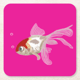 Kleiner Goldfisch -  Kartonnen Onderzetters