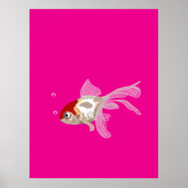 Kleiner Goldfisch -  Poster