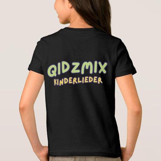 Kleiner großer Bruder Tri-Blend Shirt (Achterkant)