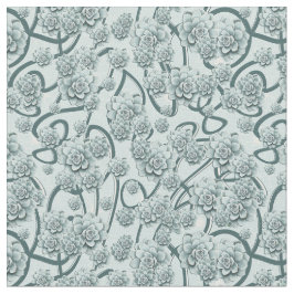 Kleiner herhaal Patroonsuccessen op pine-groen Stof