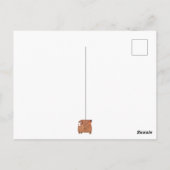 Kleiner Hund Briefkaart (Achterkant)