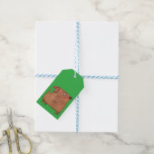 Kleiner Hund Cadeaulabel (Met Touw)