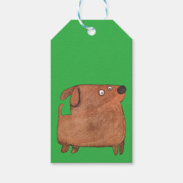 Kleiner Hund Cadeaulabel