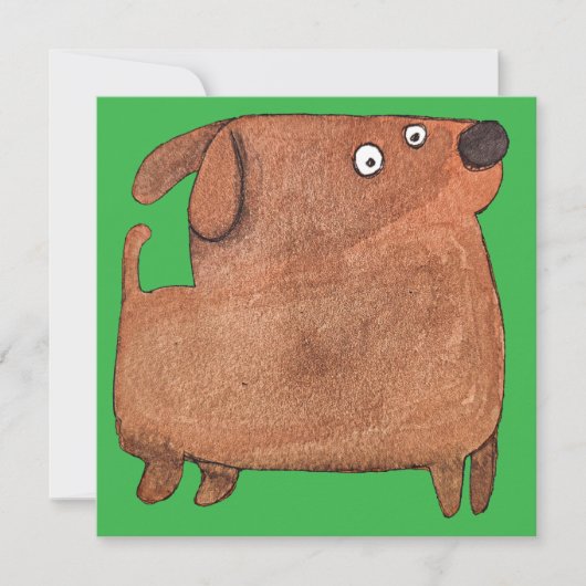Kleiner Hund Kaart (Voorkant)