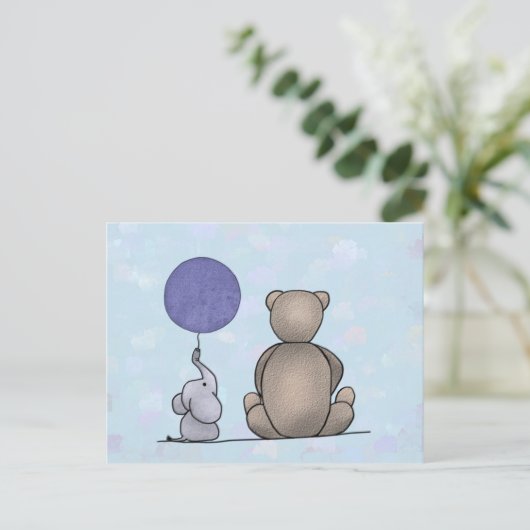 Kleiner Kerl Briefkaart (Staand voorkant)