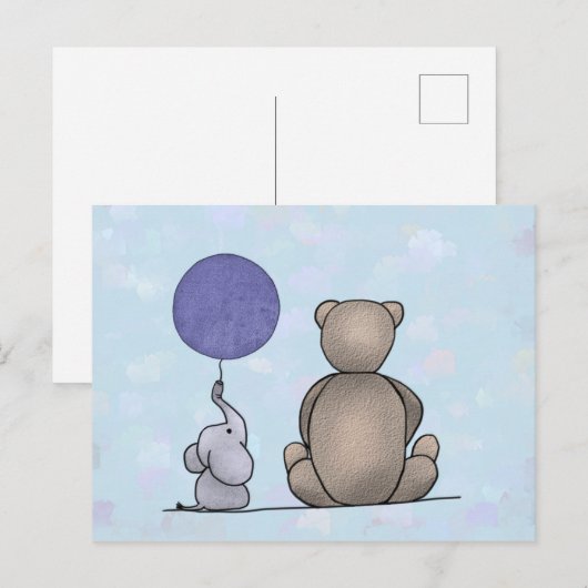 Kleiner Kerl Briefkaart (Voorkant / Achterkant)