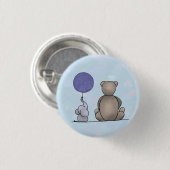 Kleiner kerl Postkarte Schlüsselanhänger Ronde Button 3,2 Cm (Voorkant /achterkant)