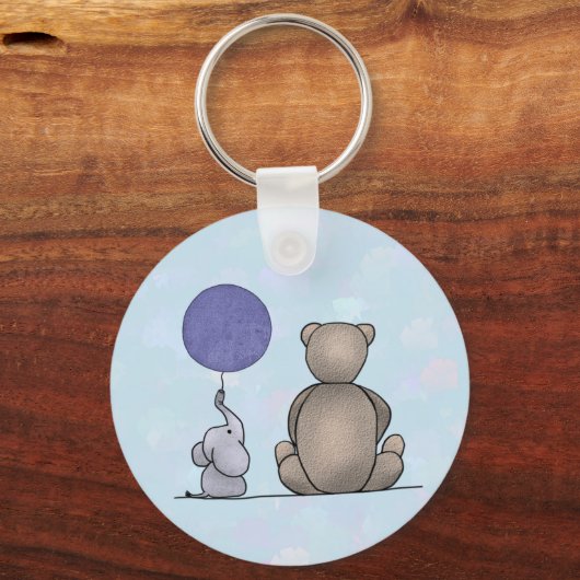 Kleiner kerl Postkarte Sleutelhanger (Achterkant)