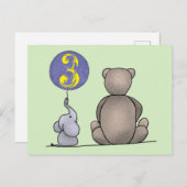 Kleiner Kerl wird 3 Briefkaart (Voorkant / Achterkant)