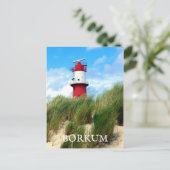 Kleiner Lighthouse, Borkum, East Frisia, Duitsland Briefkaart (Staand voorkant)