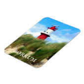 Kleiner Lighthouse, Borkum, East Frisia, Duitsland Magneet (Linkerzijde)