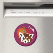 Kleiner Panda (Ailurus fulgens) Magnet (Insitu (Vaatwasser))