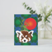 Kleiner Panda (Ailurus fulgens) Postkarte Briefkaart (Staand voorkant)