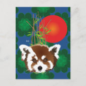 Kleiner Panda (Ailurus fulgens) Postkarte Briefkaart (Voorkant)