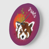 Kleiner Panda, Ailurus fulgens Uhr Grote Klok (Hoek)