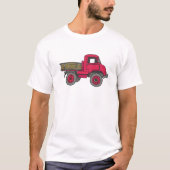 Kleiner roter Laster, Lastwagen T-shirt (Voorkant)