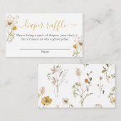 Kleinere baby shower informatiekaartje (Voorkant / Achterkant)