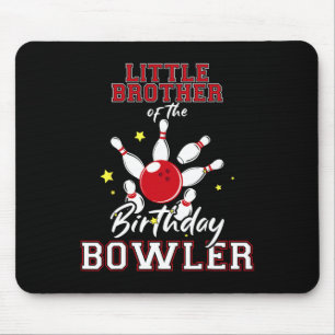 Kleinere Broer Van De Verjaardag Bowler Bday Bowli Muismat